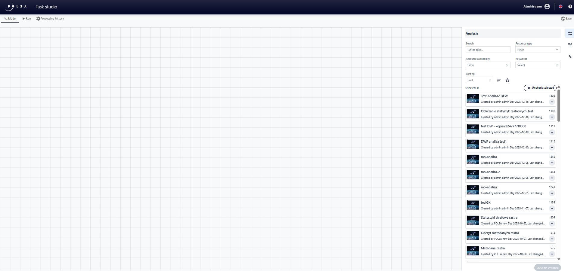 Aplikacja Studio zadań