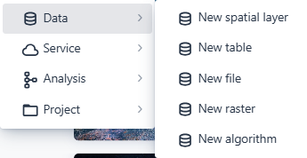 Data – available resources