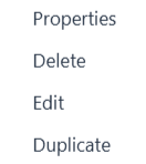 Services – available actions on resources