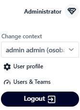 Przycisk Profil Użytkownika