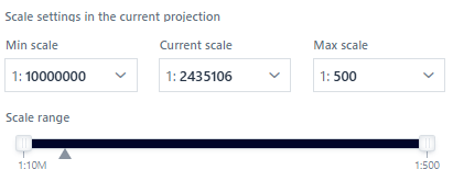 Layer Scale Range Configuration