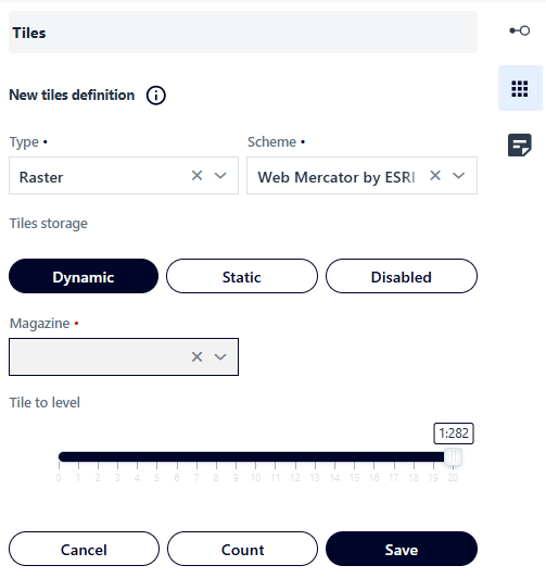 Tiles – new tile definition