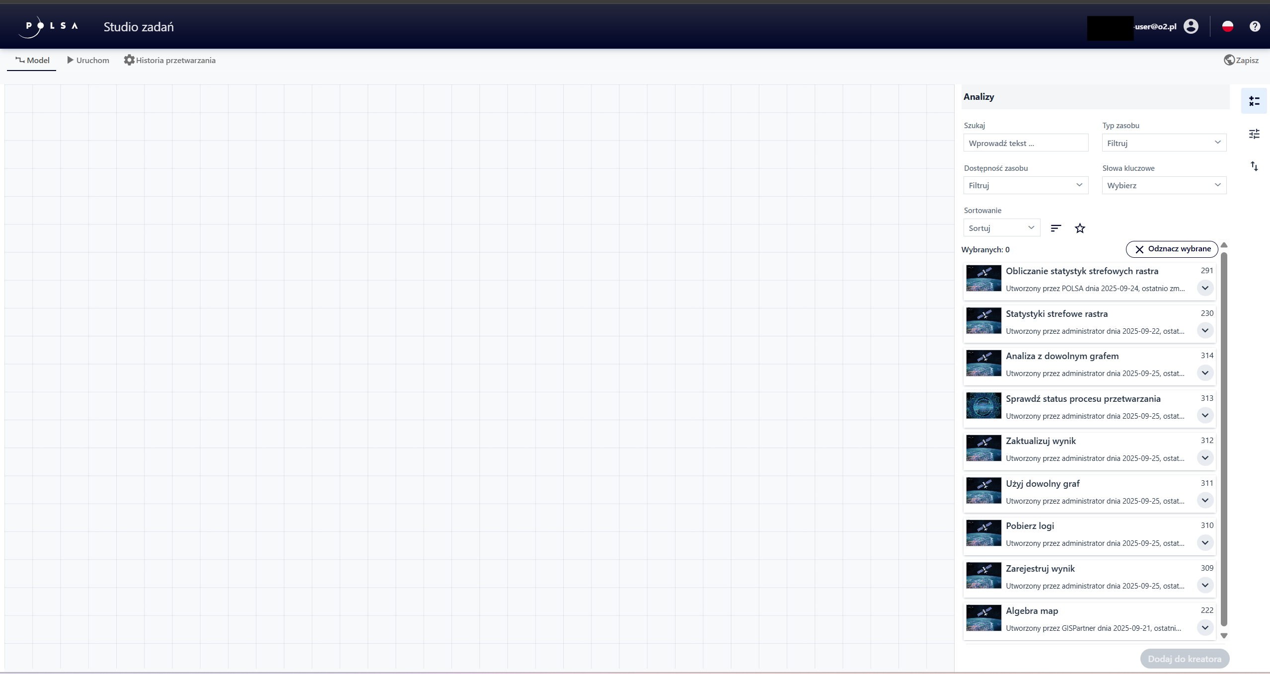 Aplikacja Studio zadań