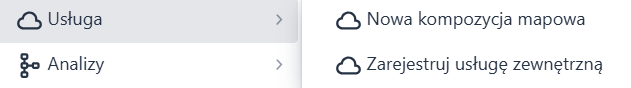Usługi - dostępne zasoby