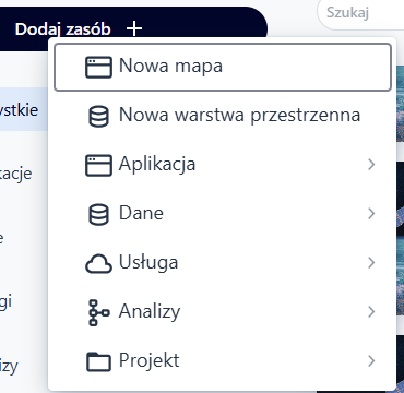 Lista zasobów do dodania